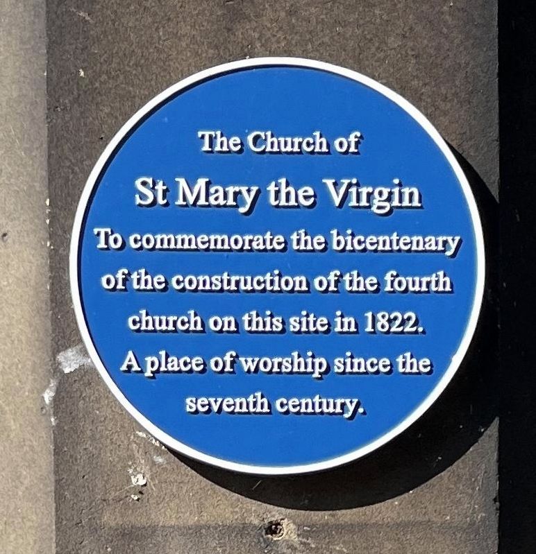 The Church of St Mary the Virgin Marker image. Click for full size.