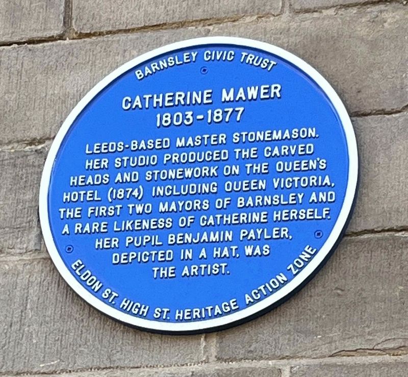 Catherine Mawer 1803-1877 Marker image. Click for full size.