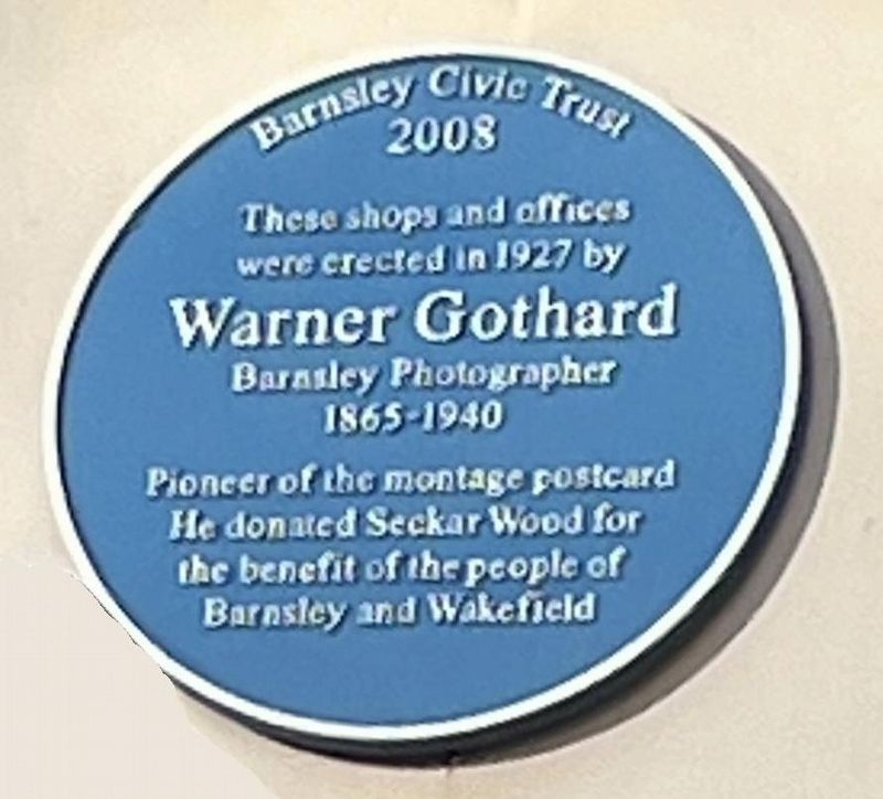Warner Gothard Marker image. Click for full size.