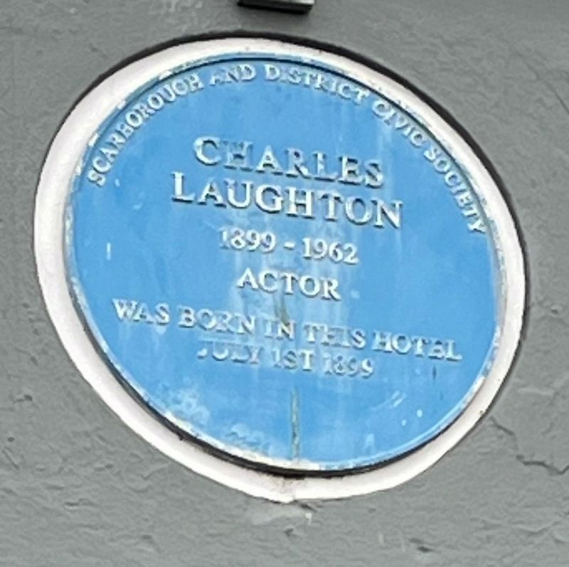 Charles Laughton Marker image. Click for full size.