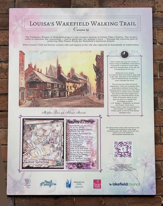 Shades Inn on Silver Street Marker image. Click for full size.