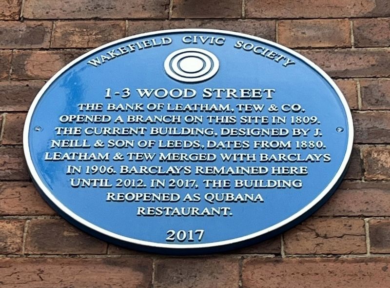 1-3 Wood Street Marker image. Click for full size.