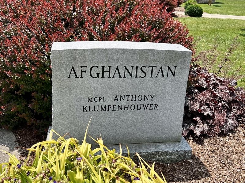 Listowel Cenotaph (Afghanistan War). Click for full size. Listowel Cenotaph (Afghanistan War) image. Click for full size.