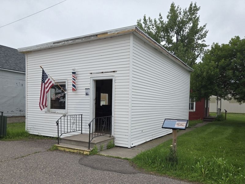 UR Next Barber Shop. Marker is left of the entrance.. Click for full size. UR Next Barber Shop. Marker is left of the entrance. image. Click for full size.