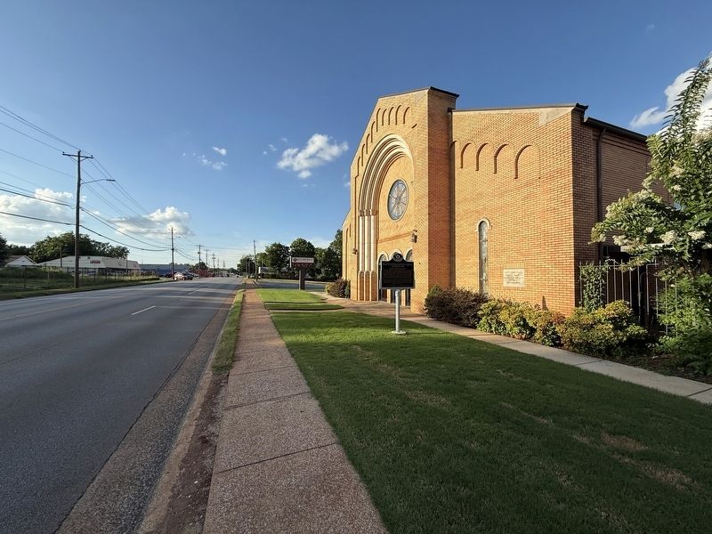 West Huntsville Baptist Church Marker image. Click for full size.