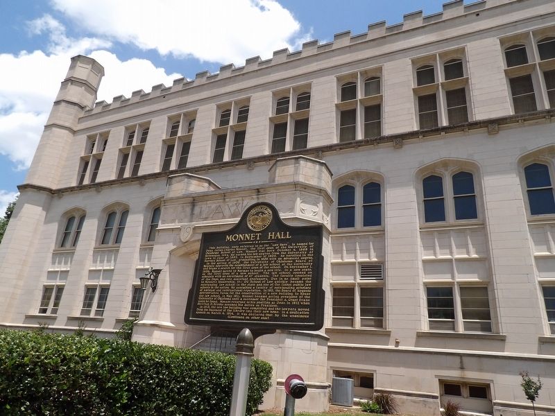 Monnet Hall Marker image. Click for full size.