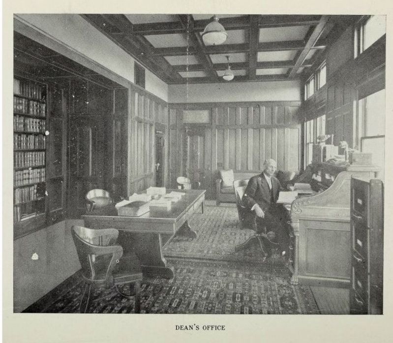 Dean's Office in Monnet Hall image. Click for full size.