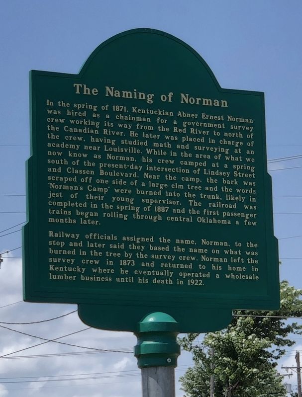 The Naming of Norman Marker image. Click for full size.