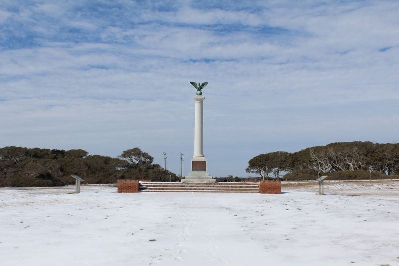 1932 Fort Fisher Monument image. Click for full size.