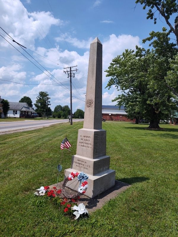Colebrook World War II Memorial image. Click for full size.