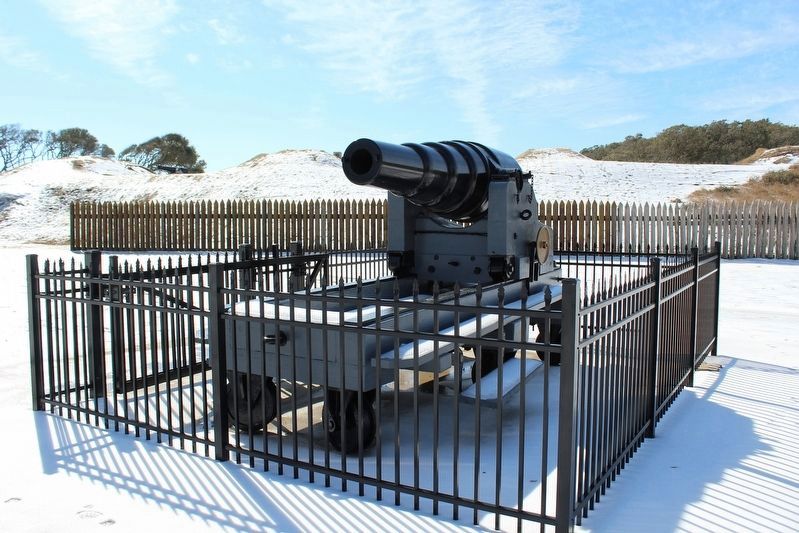 Fort Fisher’s Armstrong Cannon Replica. Click for full size. Fort Fisher’s Armstrong Cannon Replica image. Click for full size.
