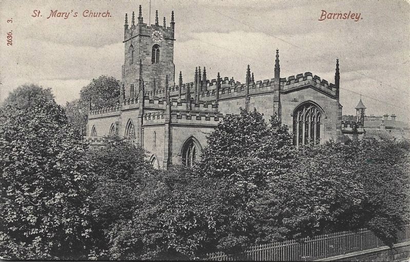 St Mary�s Church, Barnsley image. Click for full size.