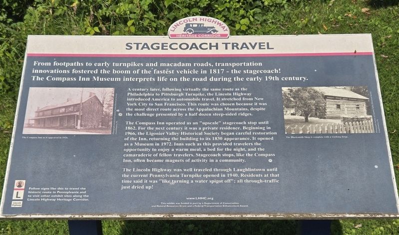 Stagecoach Travel Marker image. Click for full size.