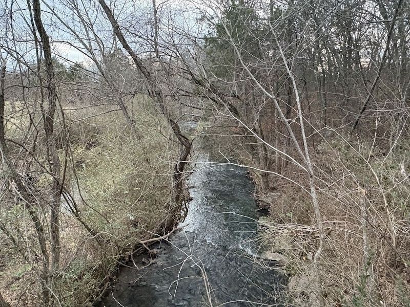 Looking south down Stoner's Creek image. Click for full size.