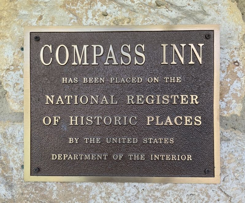 The Compass Inn Marker. Click for full size. The Compass Inn Marker image. Click for full size.