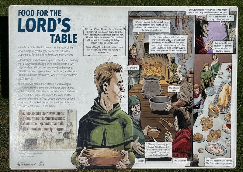 Food for the Lord's Table Marker. Click for full size. Food for the Lord's Table Marker image. Click for full size.