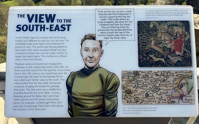 The View to the South-east Marker. Click for full size. The View to the South-east Marker image. Click for full size.