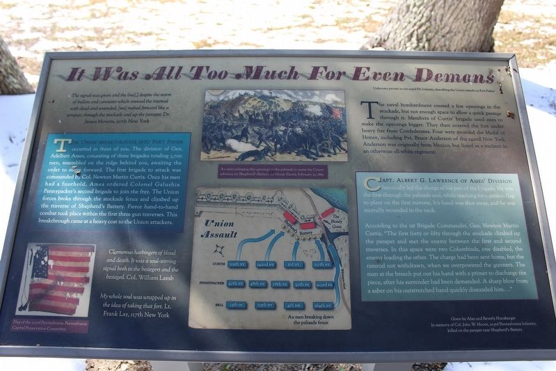 It Was All Too Much For Even Demons Marker image. Click for full size.