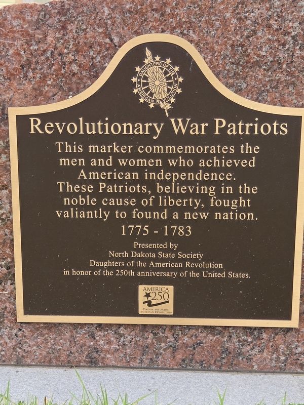 Revolutionary War Patriots Marker. Click for full size. Revolutionary War Patriots Marker image. Click for full size.