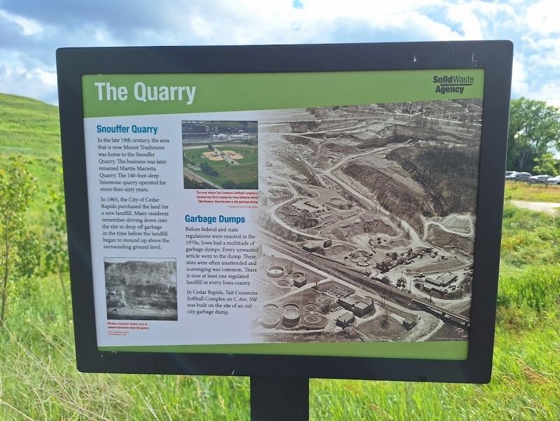 The Quarry Marker. Click for full size. The Quarry Marker image. Click for full size.