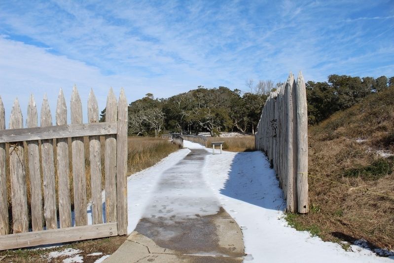 The One Weak Point In The 'Malakoff' Was The Gate Marker. Click for full size. The One Weak Point In The 'Malakoff' Was The Gate Marker image. Click for full size.