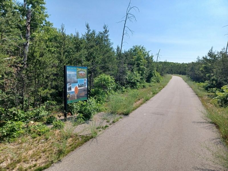 Fire and the Forest Marker. Click for full size. Fire and the Forest Marker image. Click for full size.