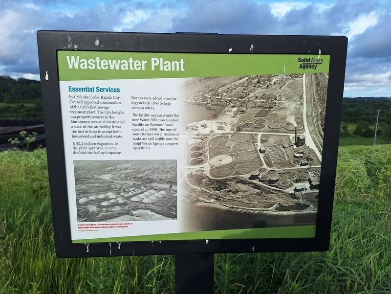 Wastewater Plant Marker. Click for full size. Wastewater Plant Marker image. Click for full size.