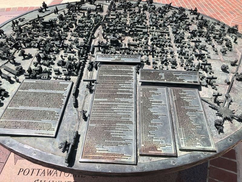 The City of Norman 1889-1907 Marker. Click for full size. The City of Norman 1889-1907 Marker image. Click for full size.