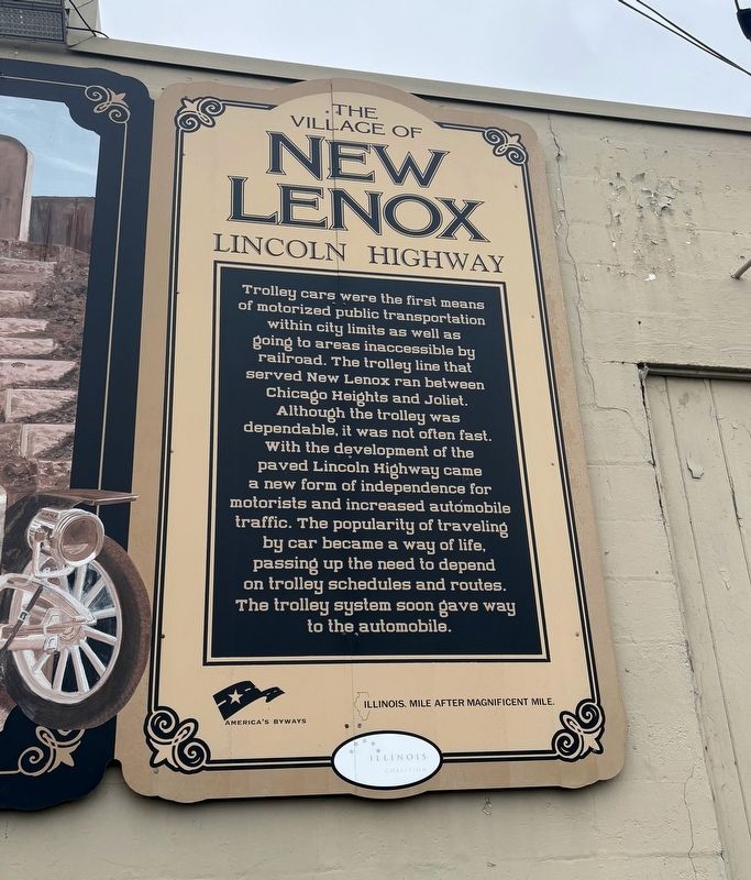 The Village of New Lenox Marker. Click for full size. The Village of New Lenox Marker image. Click for full size.