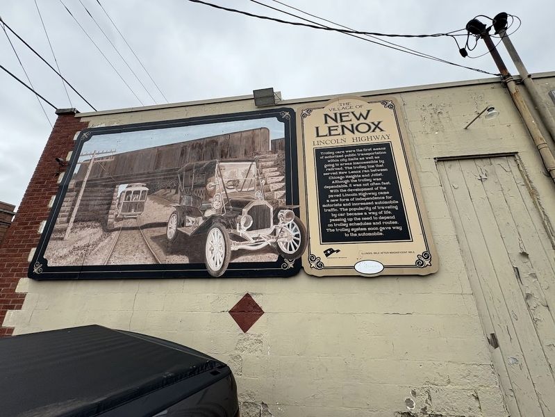 The Village of New Lenox Marker. Click for full size. The Village of New Lenox Marker image. Click for full size.