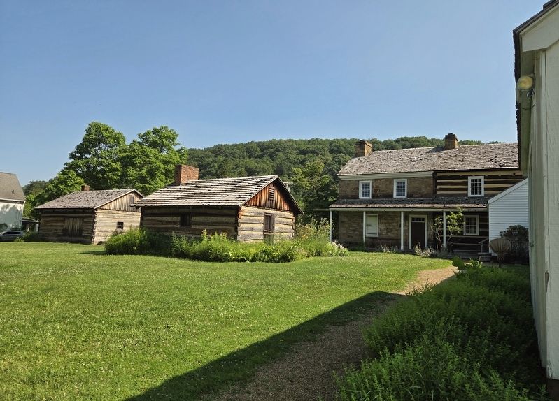Rear of the Compass Inn and Outbuildings. Click for full size. Rear of the Compass Inn and Outbuildings image. Click for full size.