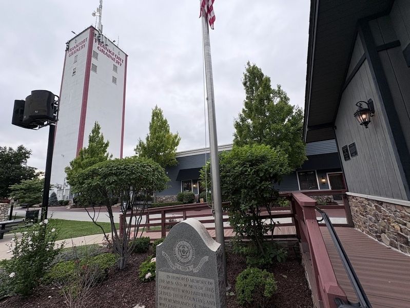 Frankfort Veterans Memorial. Click for full size. Frankfort Veterans Memorial image. Click for full size.