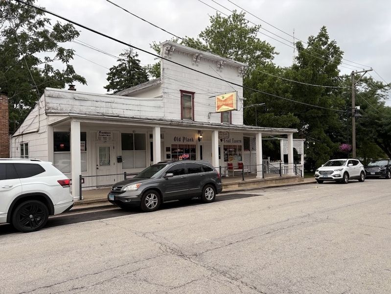 Old Plank Trail Tavern. Click for full size. Old Plank Trail Tavern image. Click for full size.