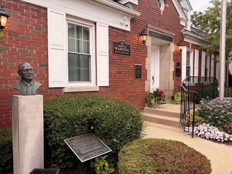Frankfort Village Hall Marker image. Click for full size.