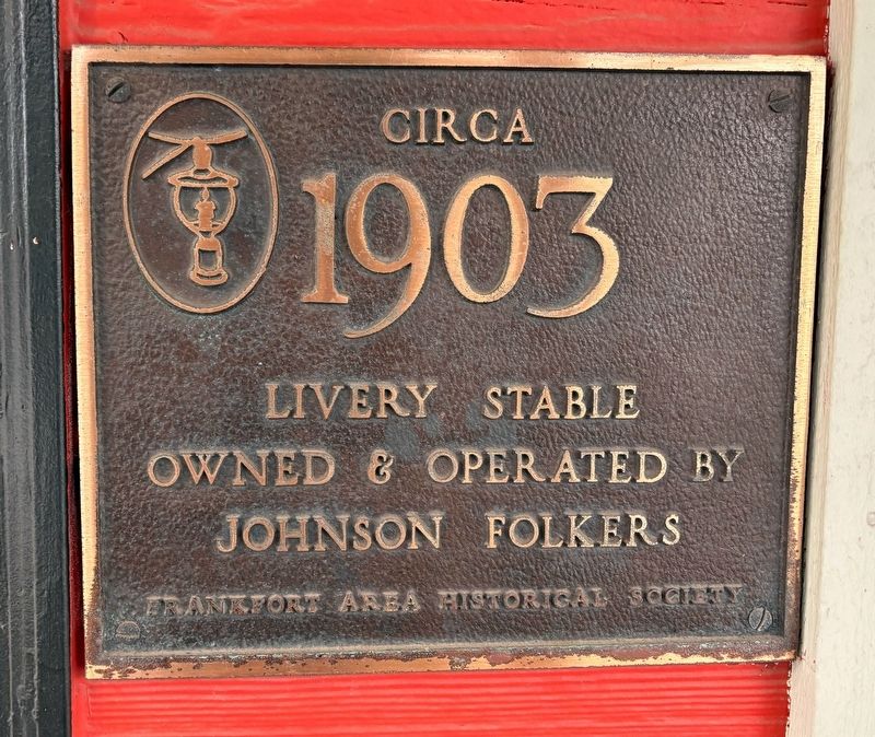 Circa 1903 Marker. Click for full size. Circa 1903 Marker image. Click for full size.