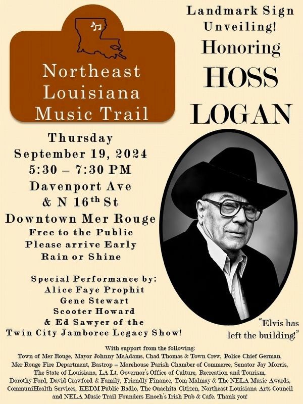 Hoss Logan Marker image. Click for full size.