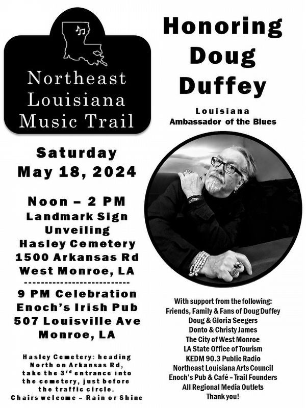 Doug Duffey Marker. Click for full size. Doug Duffey Marker image. Click for full size.