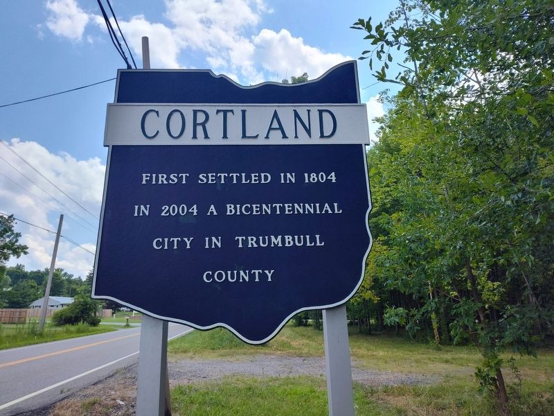 Cortland Marker image. Click for full size.