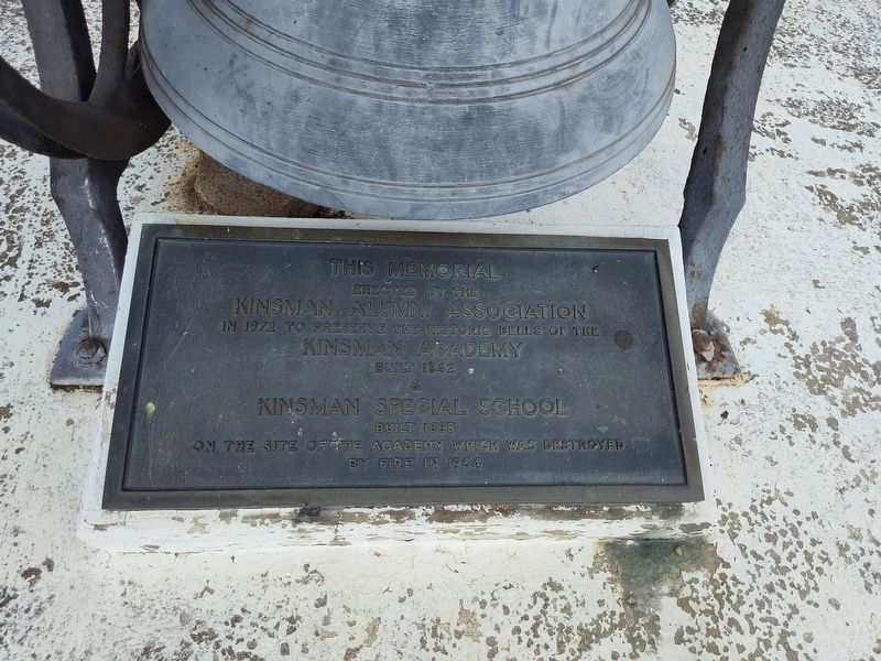 Kinsman Educational Memorial Marker. Click for full size. Kinsman Educational Memorial Marker image. Click for full size.