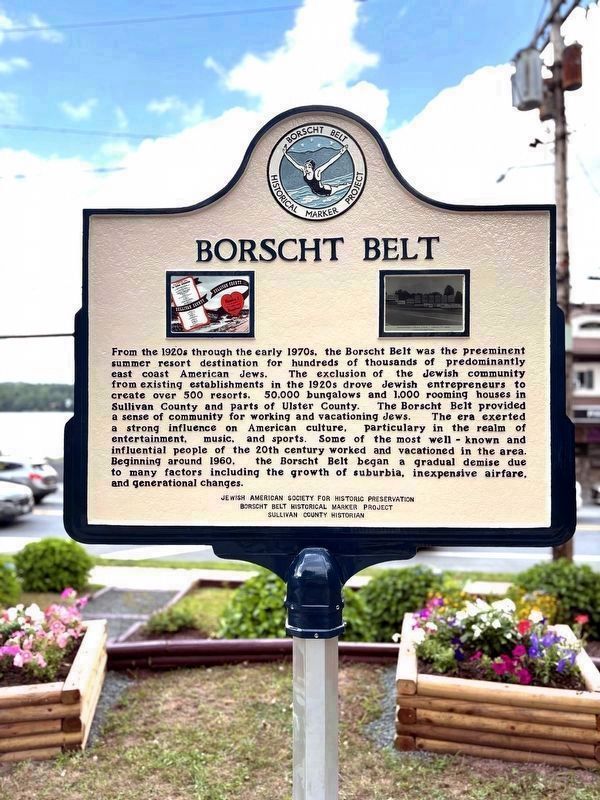 Borscht Belt side. Click for full size. Borscht Belt side image. Click for full size.