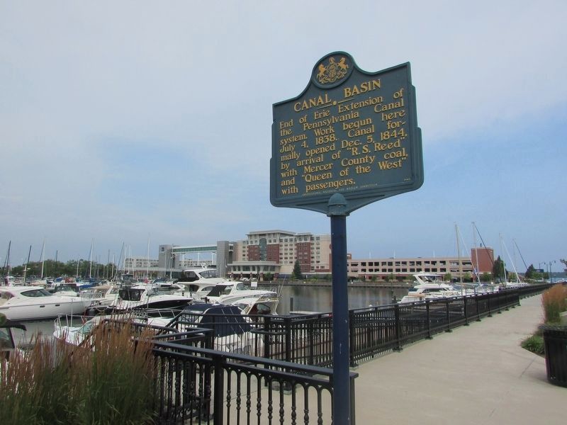 Canal Basin Marker. Click for full size. Canal Basin Marker image. Click for full size.