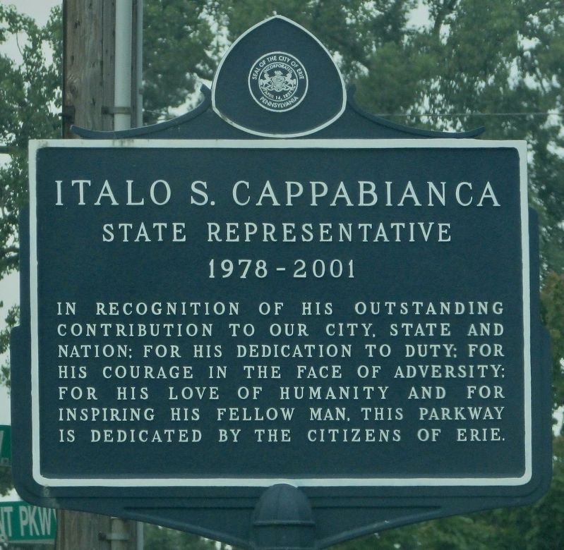 Italo S. Cappabianca Marker image. Click for full size.