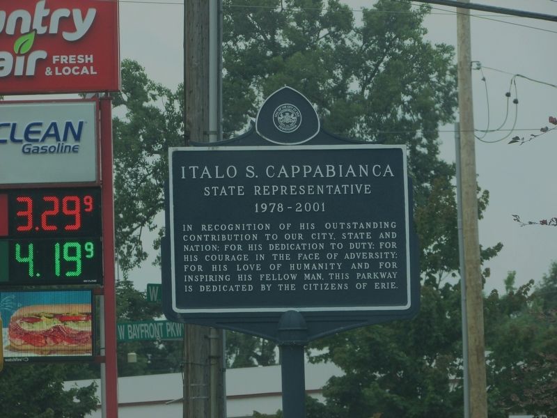 Italo S. Cappabianca Marker image. Click for full size.