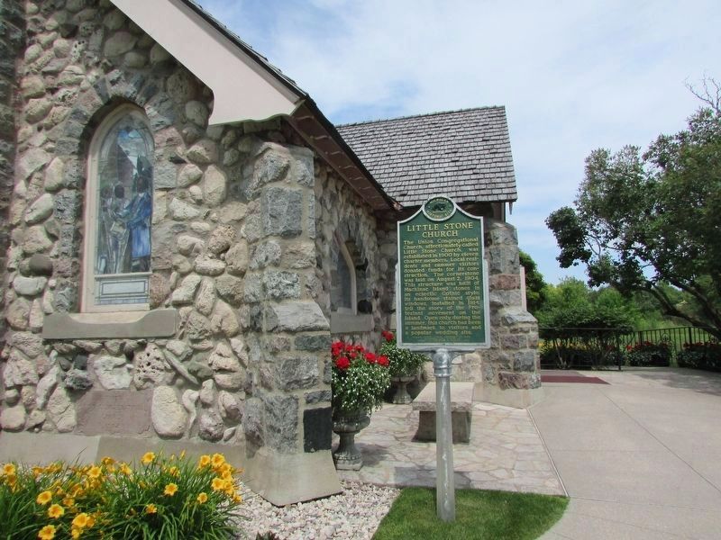 Little Stone Church Marker. Click for full size. Little Stone Church Marker image. Click for full size.