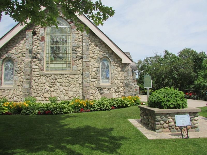 Little Stone Church Marker. Click for full size. Little Stone Church Marker image. Click for full size.