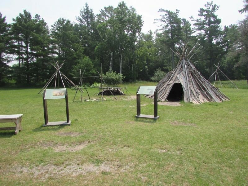 Encampment at Pequodenonge Marker image. Click for full size.