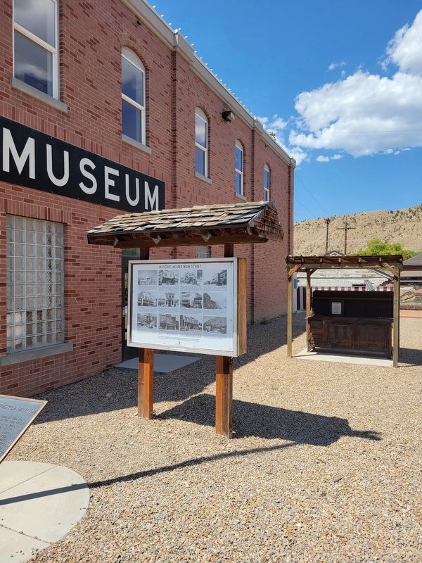 Historic Helper Main Street / Steam Engines, Helper, UTah Marker. Click for full size. Historic Helper Main Street / Steam Engines, Helper, UTah Marker image. Click for full size.