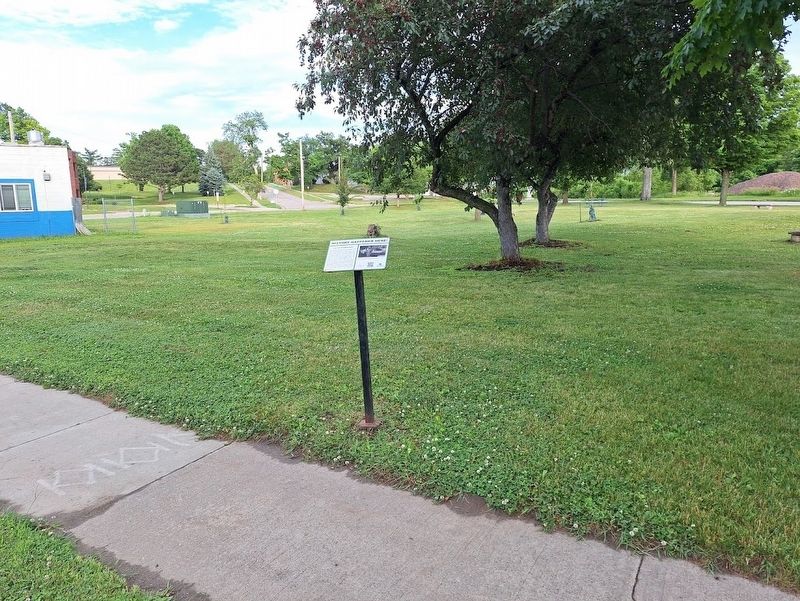 Oak Hill Neighborhood Marker. Click for full size. Oak Hill Neighborhood Marker image. Click for full size.