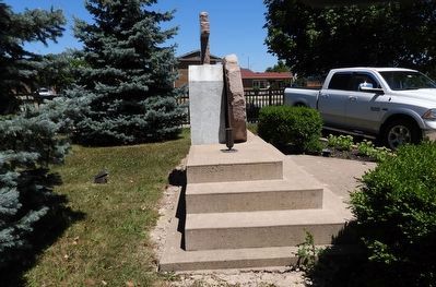 Monument in profile. Click for full size. Monument in profile image. Click for full size.