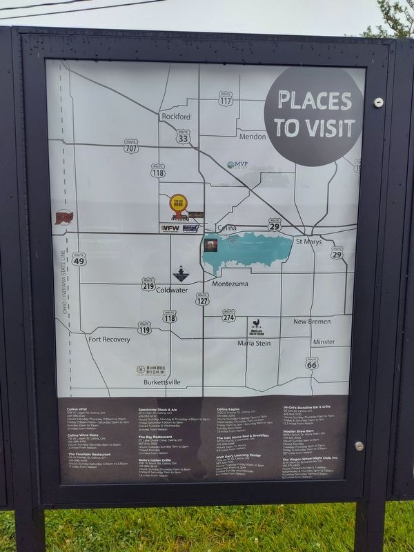 Nelson Welcomes You To The Mercer County Fairgrounds! Marker. Click for full size. Nelson Welcomes You To The Mercer County Fairgrounds! Marker image. Click for full size.